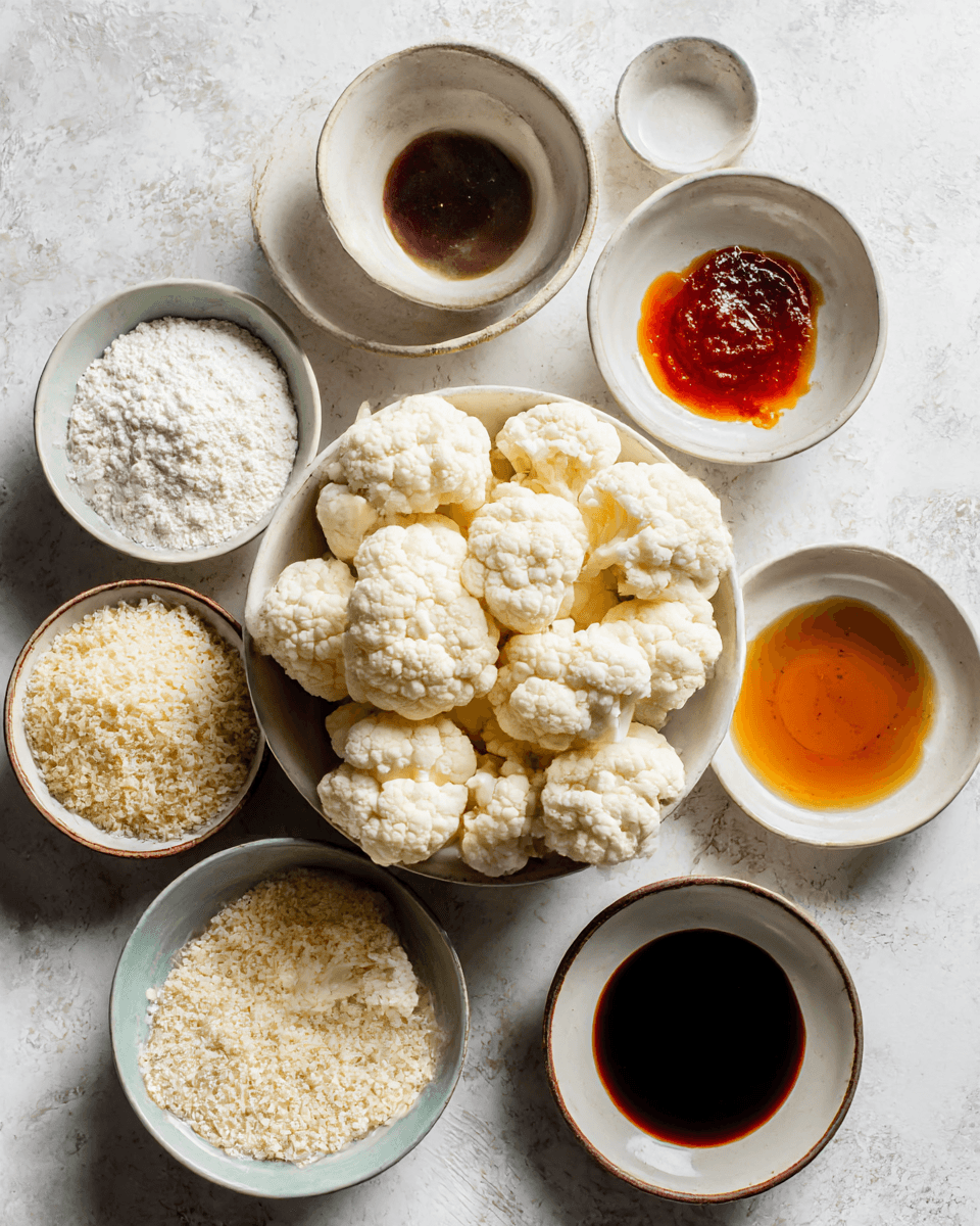 Firecracker Cauliflower Bites Ingredients