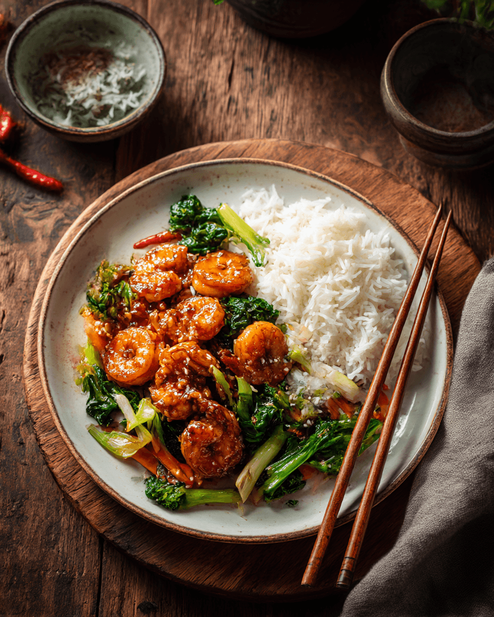 served panda express honey walnut shrimp with rice and veggies